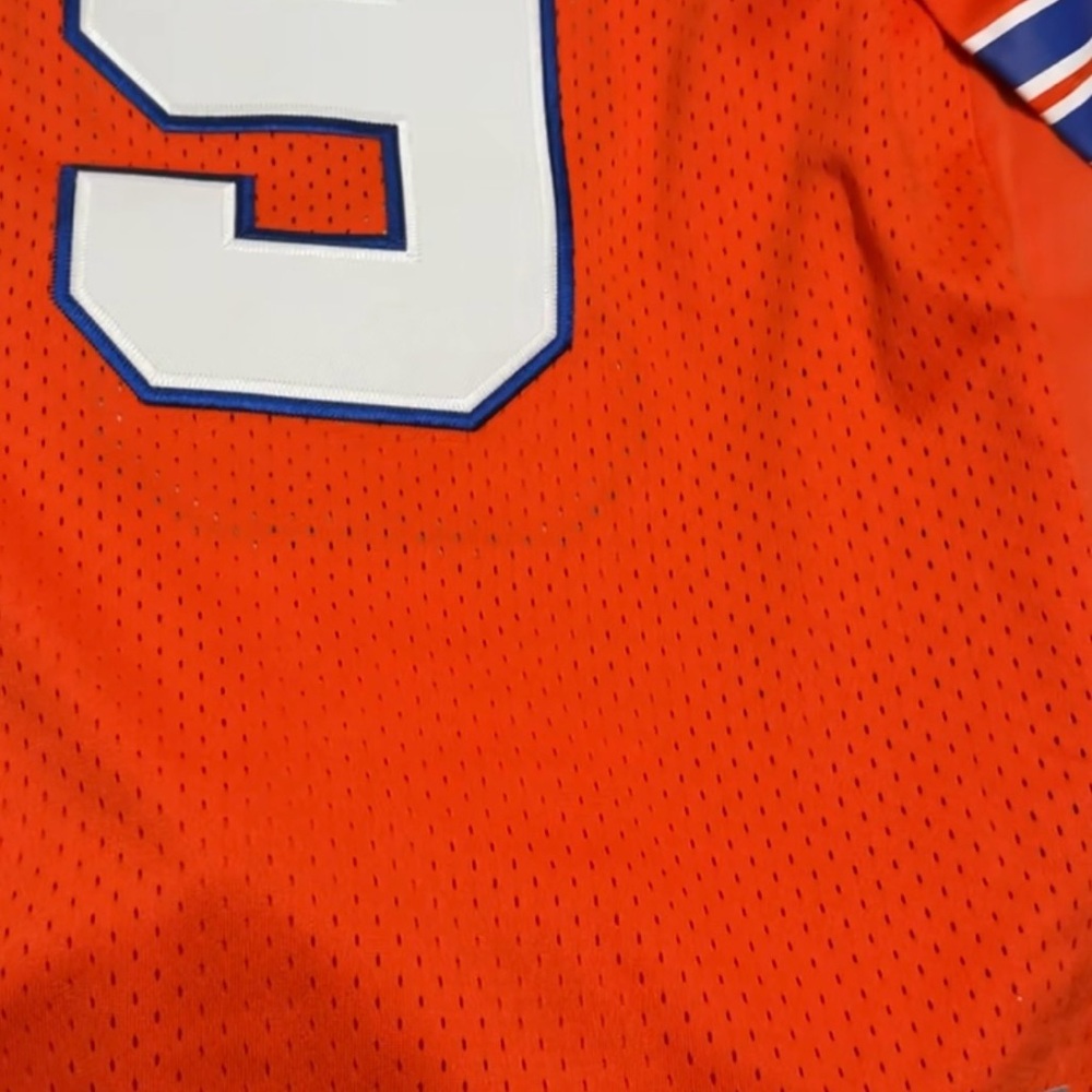 Bold Orange Jersey with Number 5